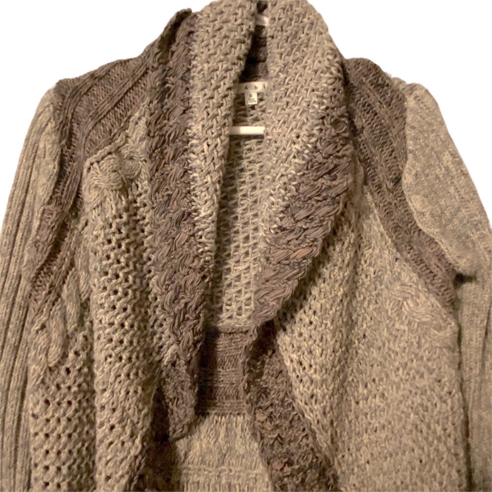 CAbi Shadow Circle Cardigan Sweater size small - Picture 4 of 14